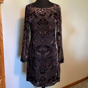 NWT Vince Camuto velour dress